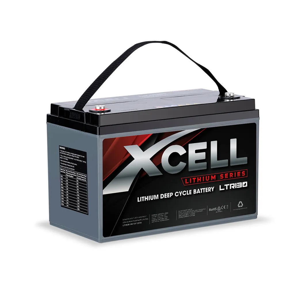 130Ah LiFePO4 12V Lithium Battery, Fast Charging, Deep Cycle - X-Cell