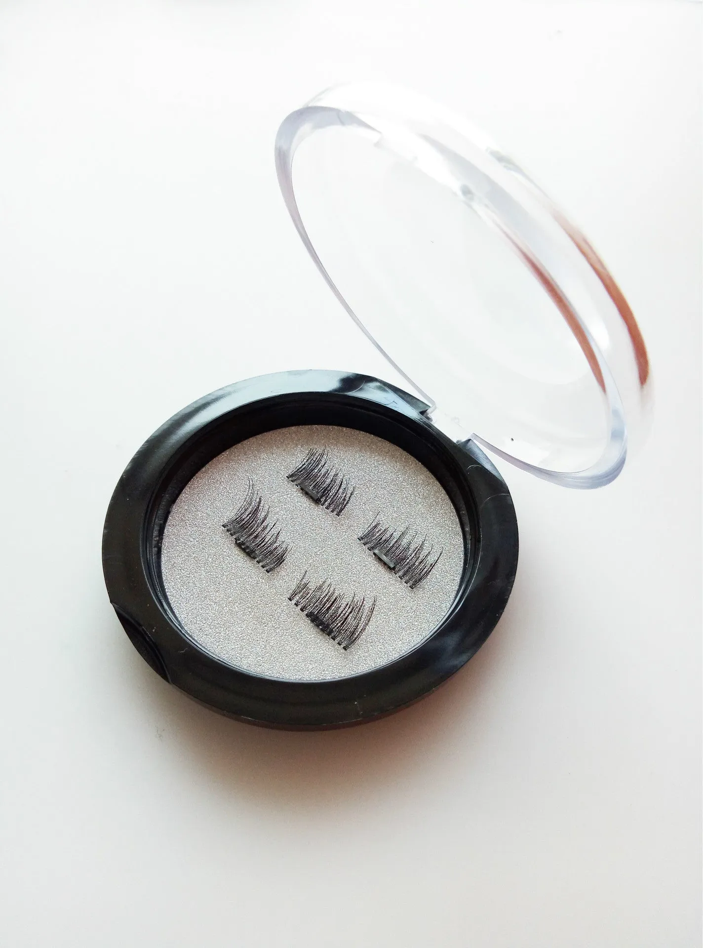 2 Pair of 3D Reusable False Magnet Eyelashes