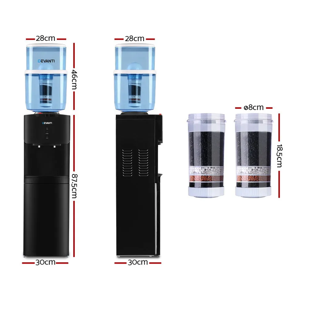 22L Water Cooler Dispenser with 6-Stage Filtration - Devanti