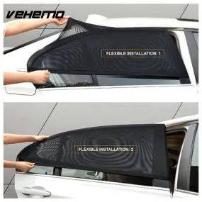 2Pcs Car Window Cover Sunshade Curtain UV Protection Shield Sunshade Shield Window Protector Window Car Accessories