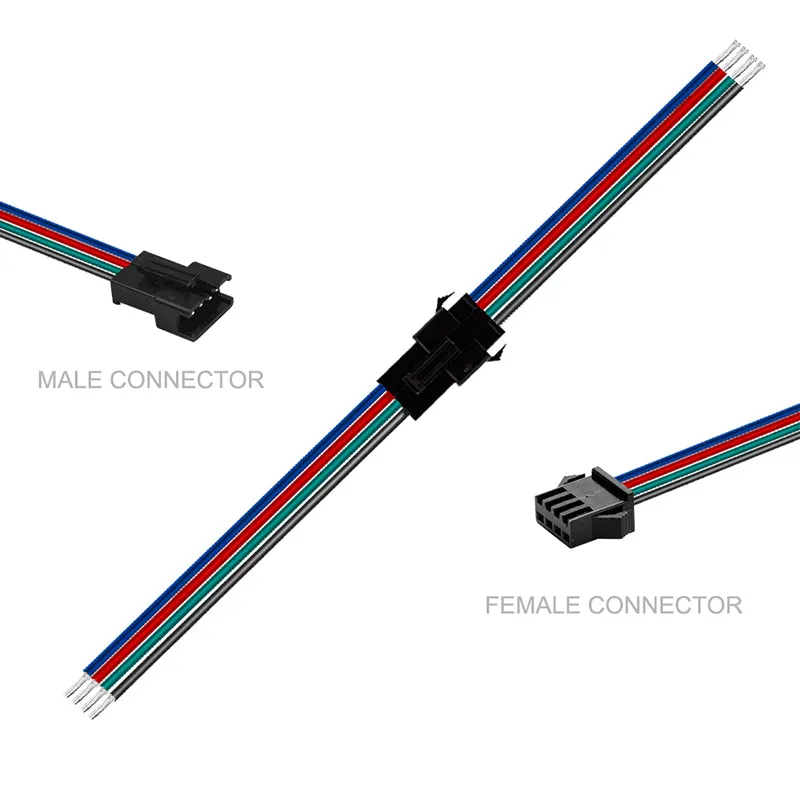 2pin/3pin/4pin/5pin SM JST LED Connector