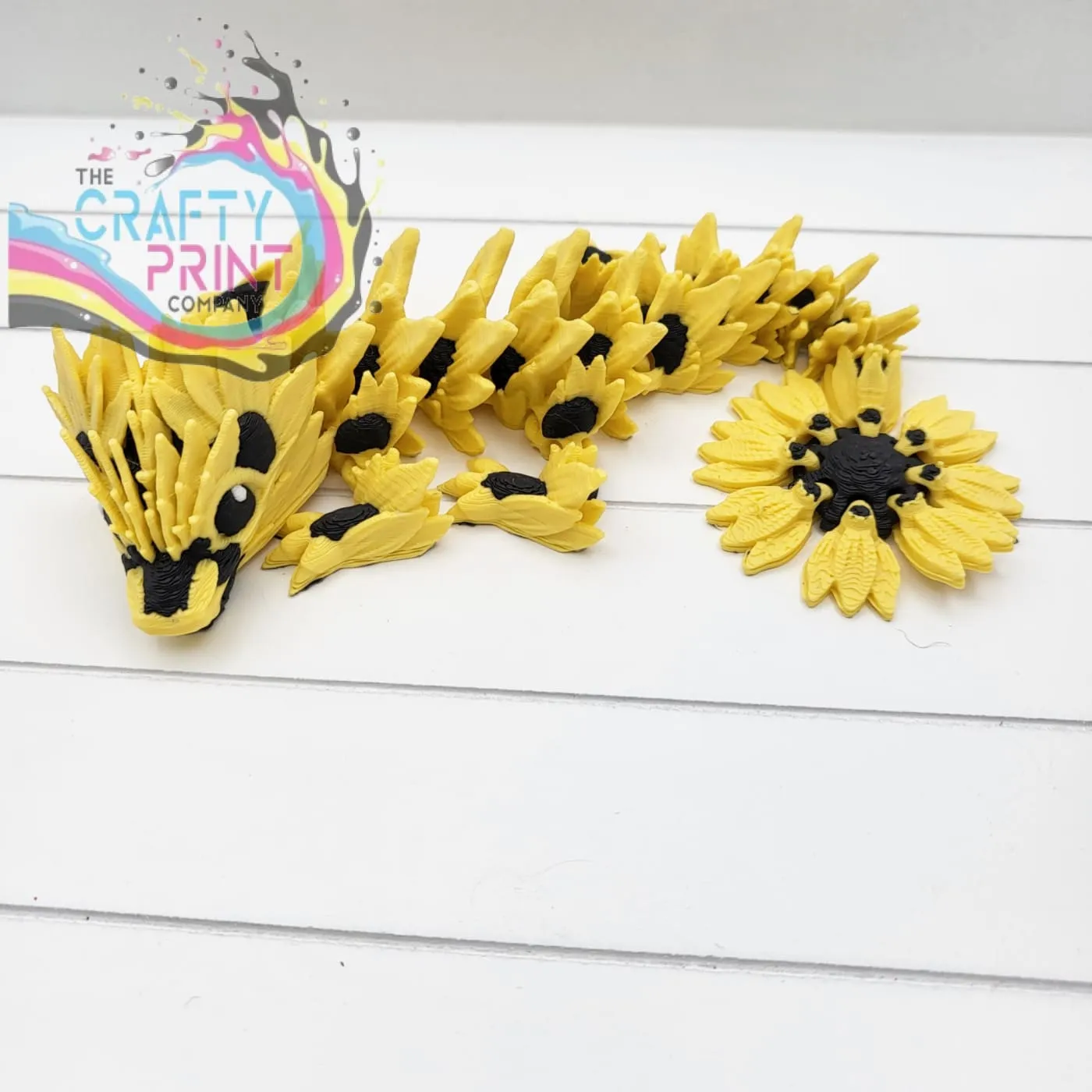 3D Printed Baby Sunflower Dragon