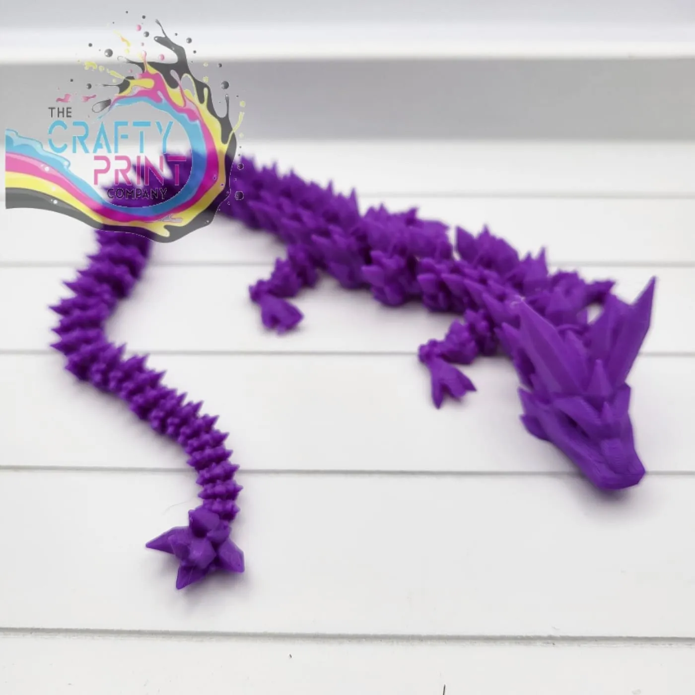 3D Printed Crystal Dragon