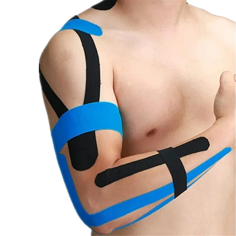 5M Kinesiology Tape Athletic Tape Sport Recovery Tape Strapping Gym Fitness Tennis Running Knee Muscle Protector Scissor