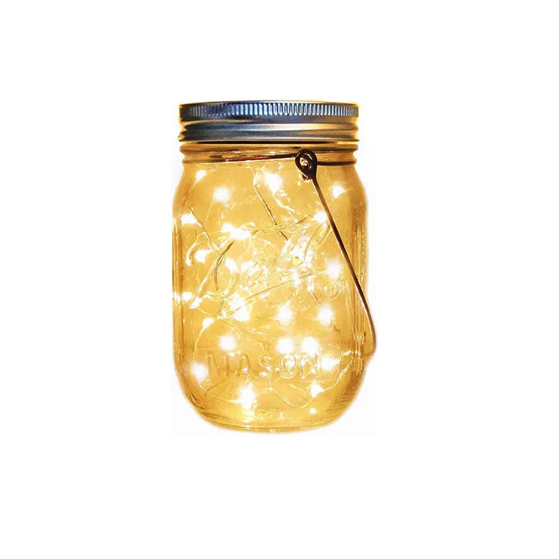 6-Pack Mason Jar Solar Lights