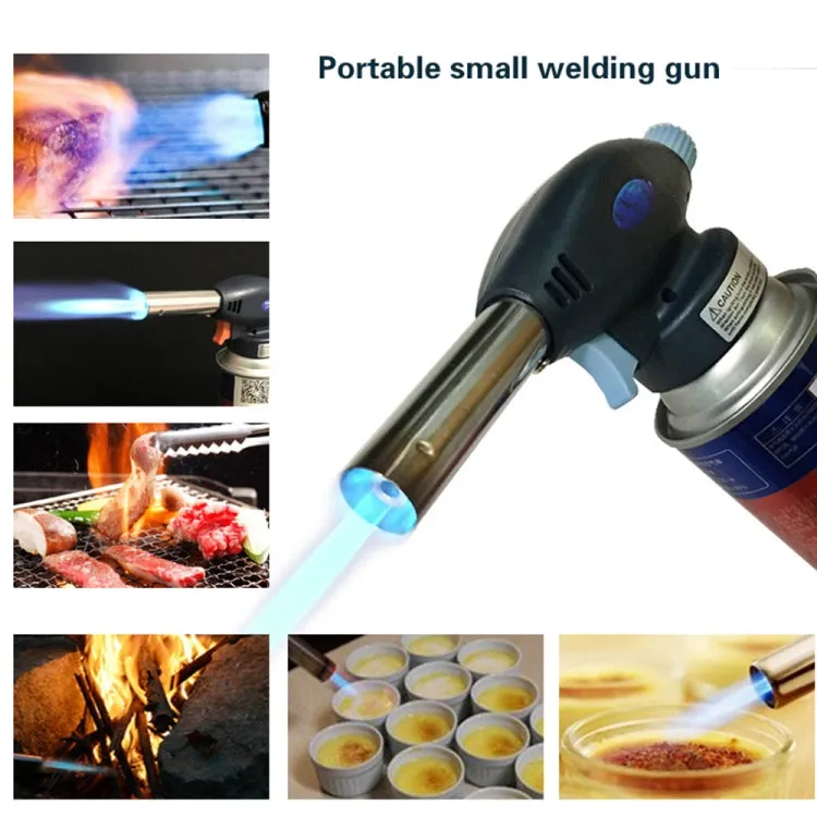 915 Model Portable Multi-function Flame Gas Torch Outdoor Camping BBQ Soldering Welding Refillable Cook Tool