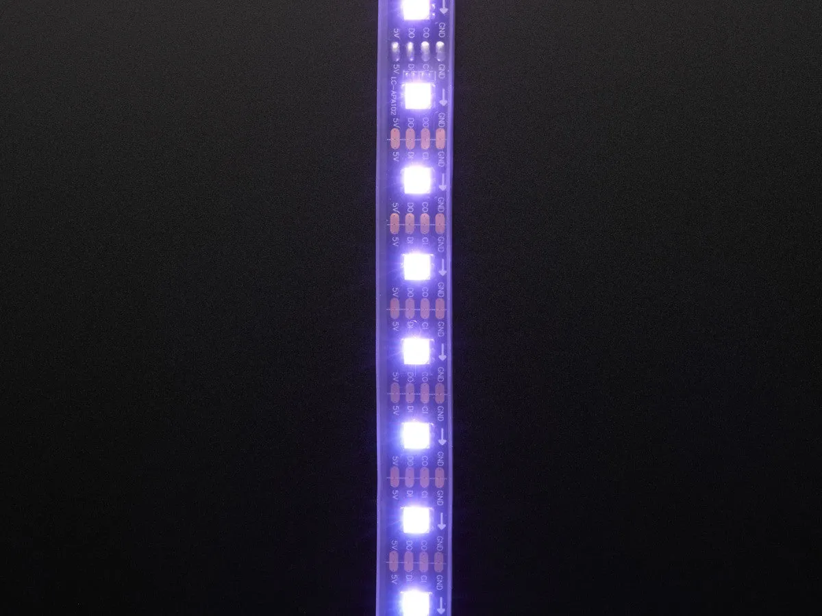 Adafruit DotStar Digital LED Strip - Black 60 LED - Per Meter