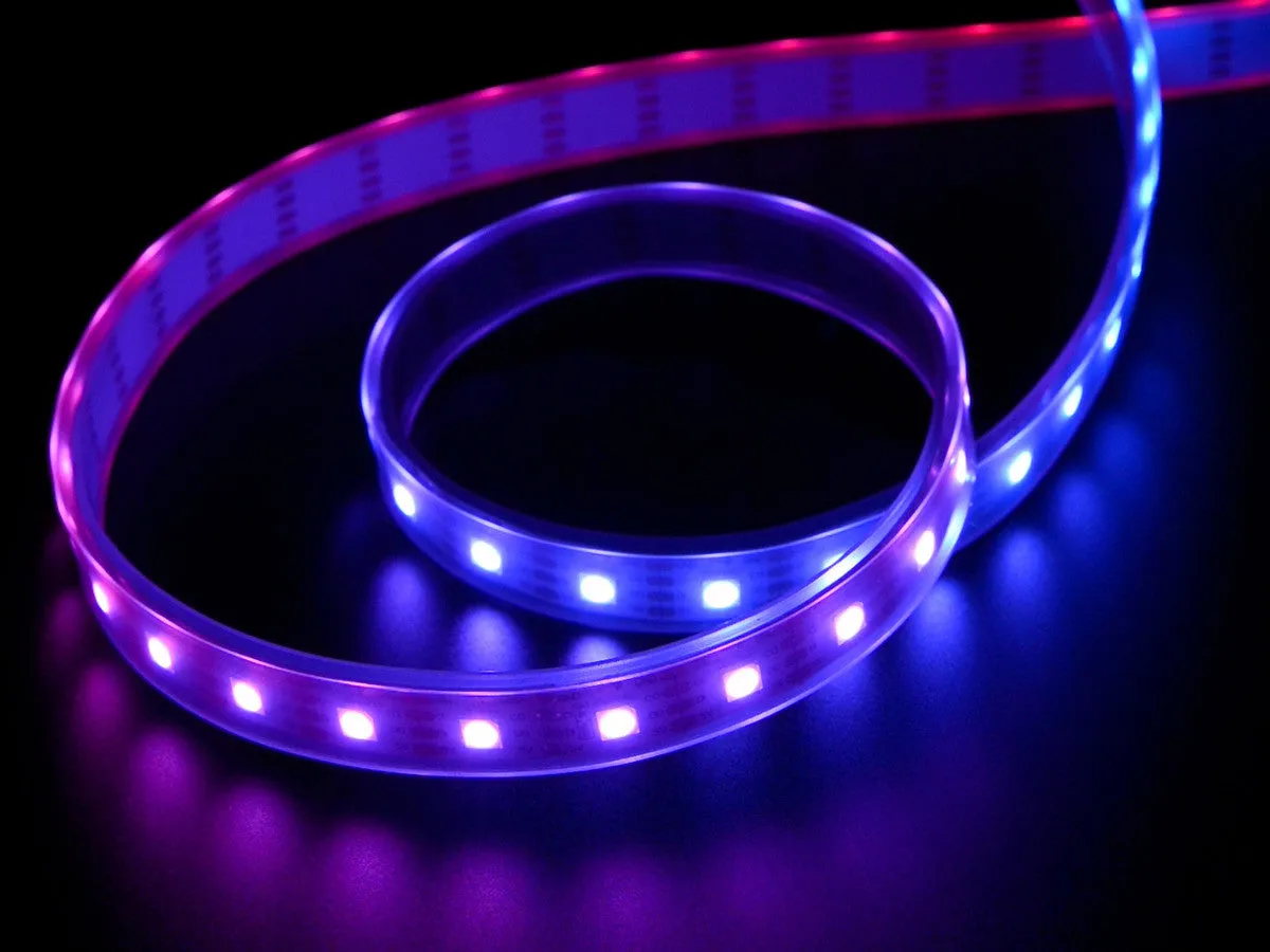 Adafruit DotStar Digital LED Strip - White 60 LED - Per Meter