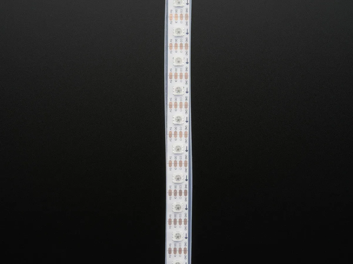 Adafruit DotStar Digital LED Strip - White 60 LED - Per Meter