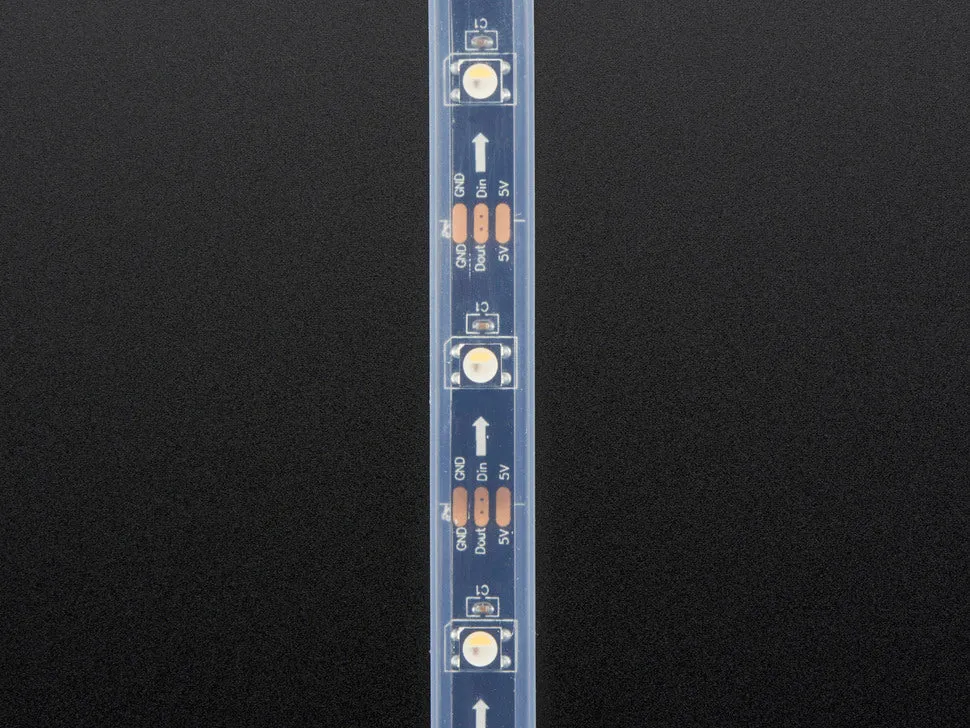 Adafruit NeoPixel Digital RGBW LED Strip - Black PCB 30 LED/m