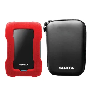 ADATA HD330 Shock-Proof External Hard Drive 2TB (Red)   ADATA Hard Case