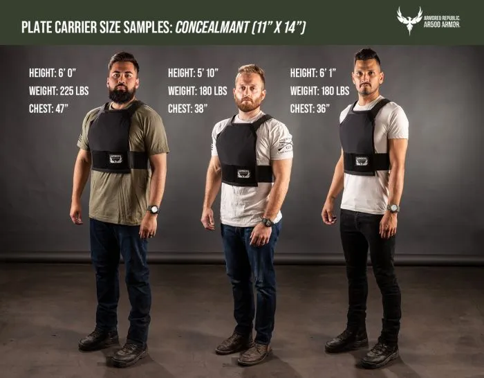 AR500 Armor Concealment™ Plate Carrier