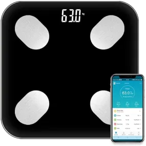 Premium Bluetooth-Enabled Digital Bathroom Scale for High Accuracy Weighing