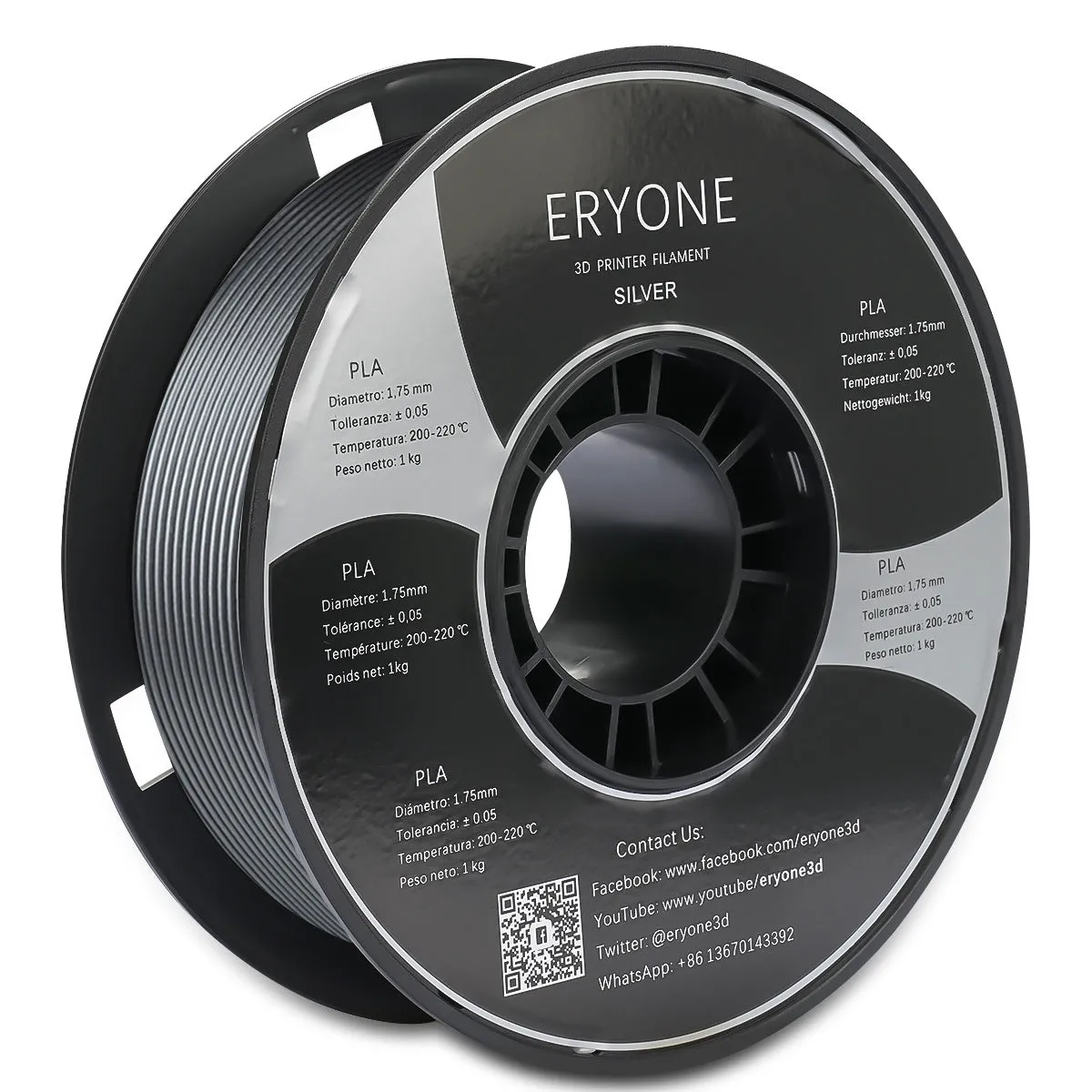 Bundle Sale- ERYONE PLA&Carbon Fiber PLA 3D Filament 1kg  FREE SHIPPING(MOQ:10 rolls,can mix color)