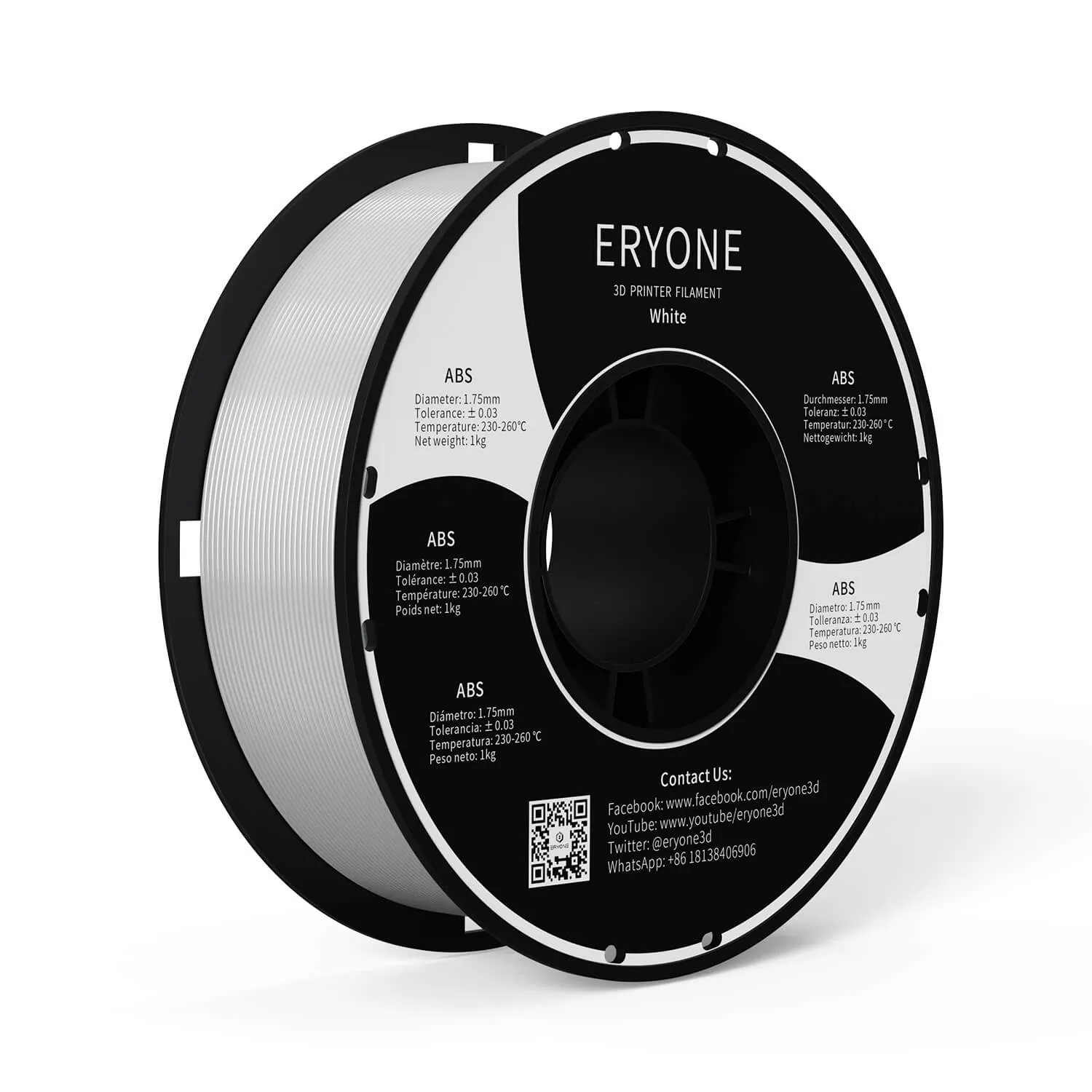 Bundle Sale- ERYONE PLA&Carbon Fiber PLA 3D Filament 1kg  FREE SHIPPING(MOQ:10 rolls,can mix color)