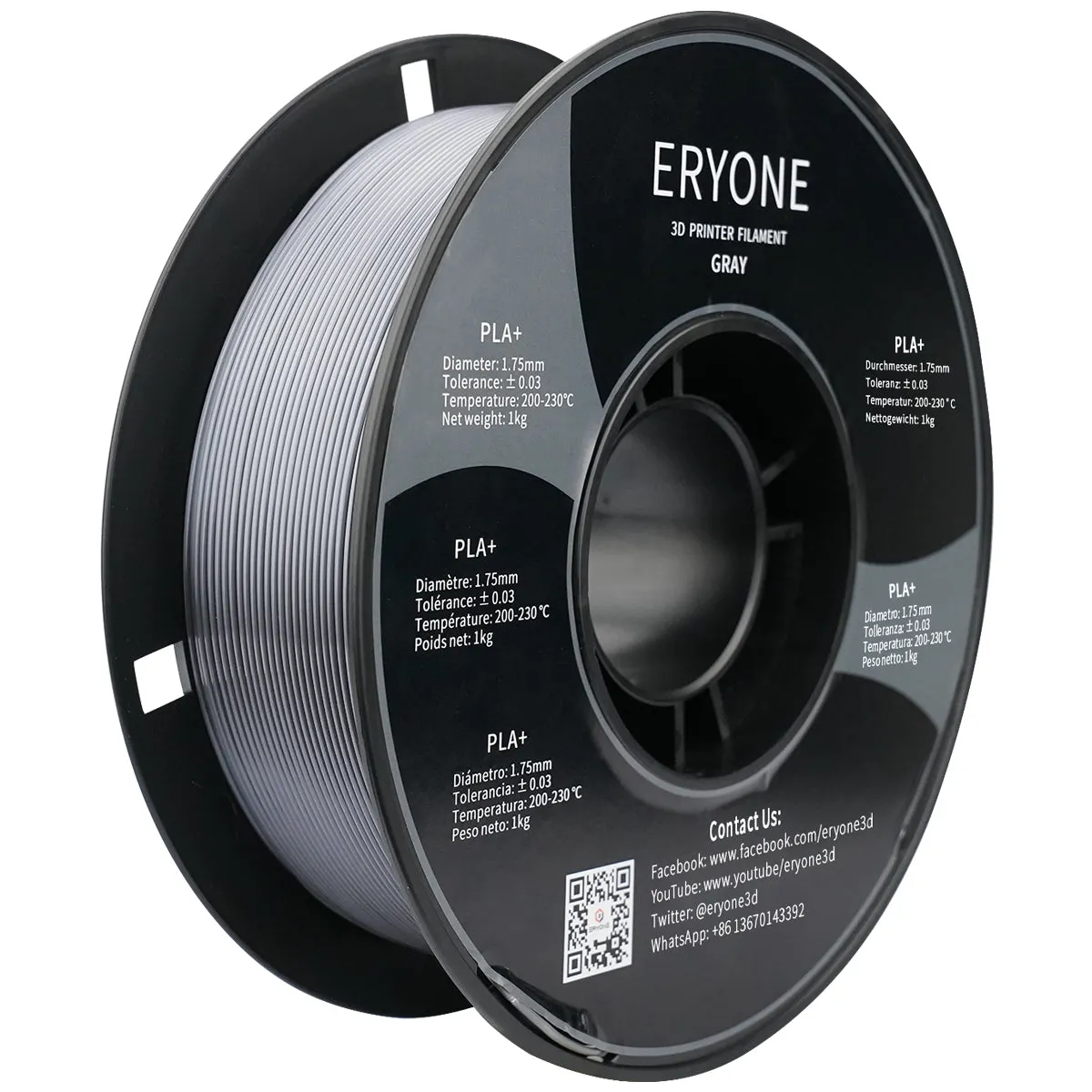 (CA only)Pre-sale- ERYONE All Series PLA 3D Filament 1kg  FREE SHIPPING(MOQ:20 rolls,can mix color)