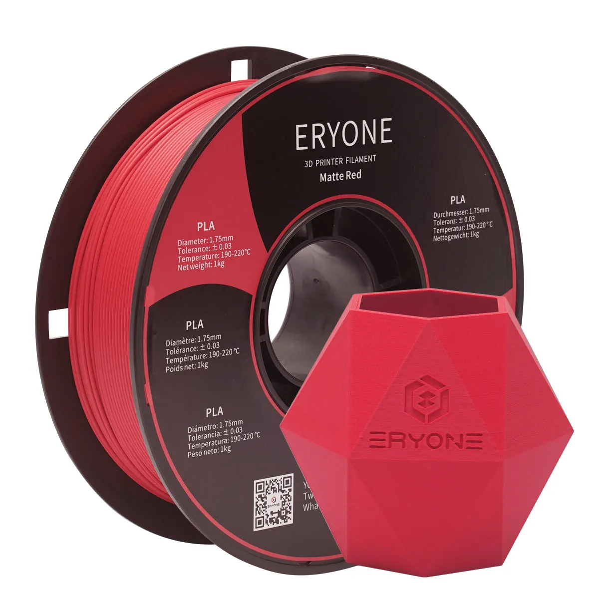 (CA only)Pre-sale- ERYONE All Series PLA 3D Filament 1kg  FREE SHIPPING(MOQ:20 rolls,can mix color)