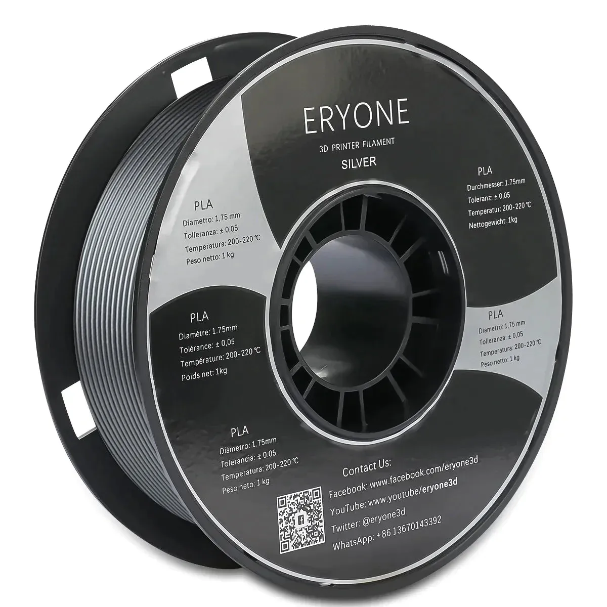 (CA only)Pre-sale- ERYONE All Series PLA 3D Filament 1kg  FREE SHIPPING(MOQ:20 rolls,can mix color)