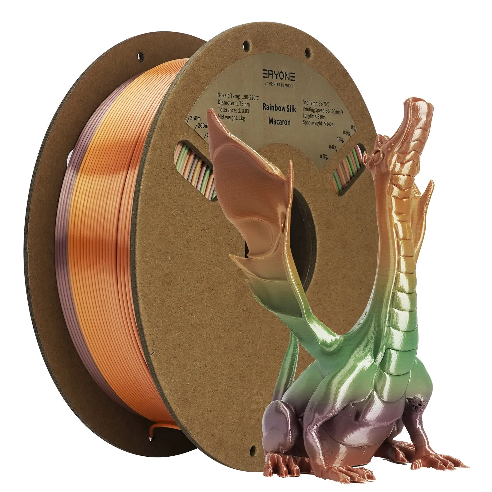 (CA only)Pre-sale- ERYONE All Series PLA 3D Filament 1kg  FREE SHIPPING(MOQ:20 rolls,can mix color)