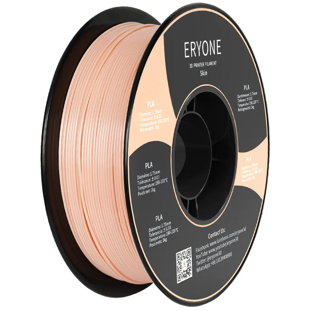 (CA only)Pre-sale- ERYONE All Series PLA 3D Filament 1kg  FREE SHIPPING(MOQ:20 rolls,can mix color)