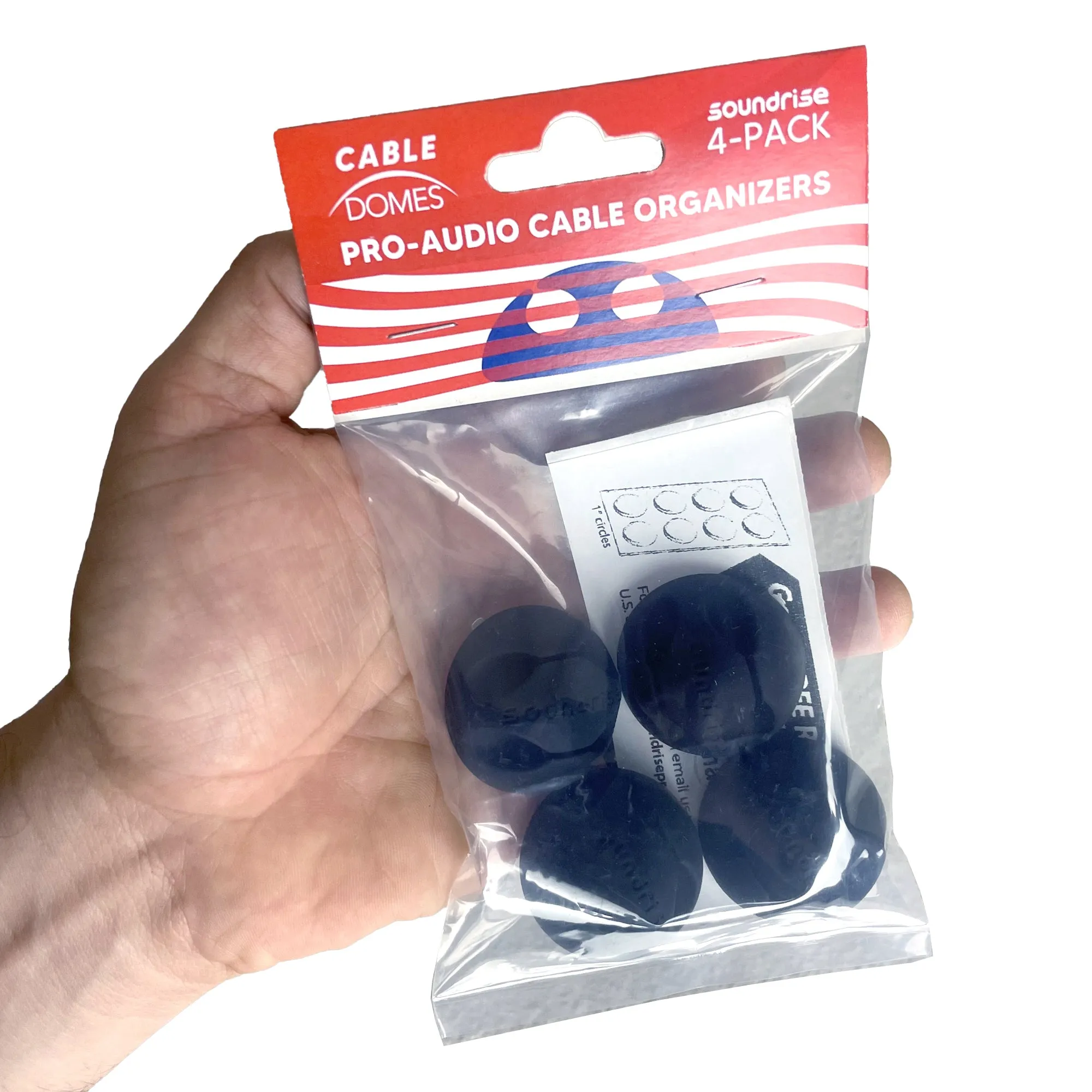 Cable DOMES - Pro-Audio Cable Management Solution 4-Pack