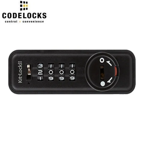 CodeLocks - KL15 - Mechanical Combination Lock - Kit Lock - Optional function - Optional Handing - Black