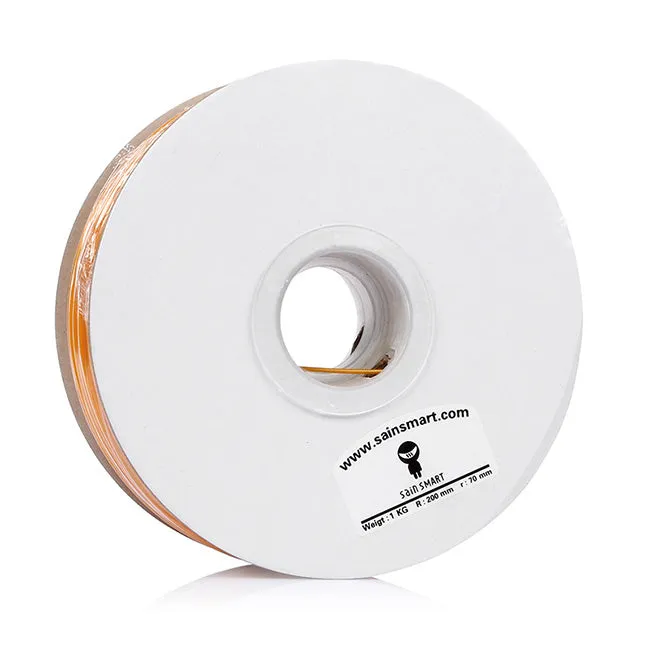 [Discontinued] PLA 3D Printing Filament, 1.75mm 1kg / 2.2lb for 3D Printers RepRap Prusa (Orange)