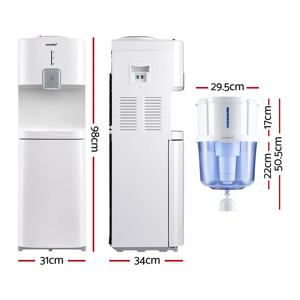 Energy-Efficient Water Cooler Dispenser, 15L, One-Faucet, Comfee