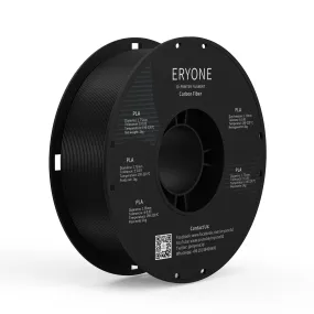 ERYONE Carbon Fiber PLA 3D Printer Filament 1.75mm, Dimensional Accuracy  /- 0.05 mm 1kg (2.2LBS)/Spool