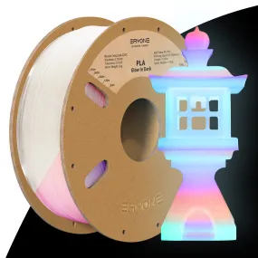 ERYONE Luminous PLA 3D Printer Filament 1.75mm, Dimensional Accuracy  /- 0.05 mm, 1kg (2.2LBS) / Spool