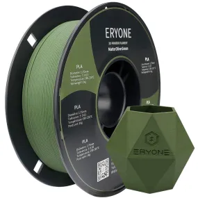 ERYONE Matte PLA Filament: 1kg 1.75mm 3D Printer Filament