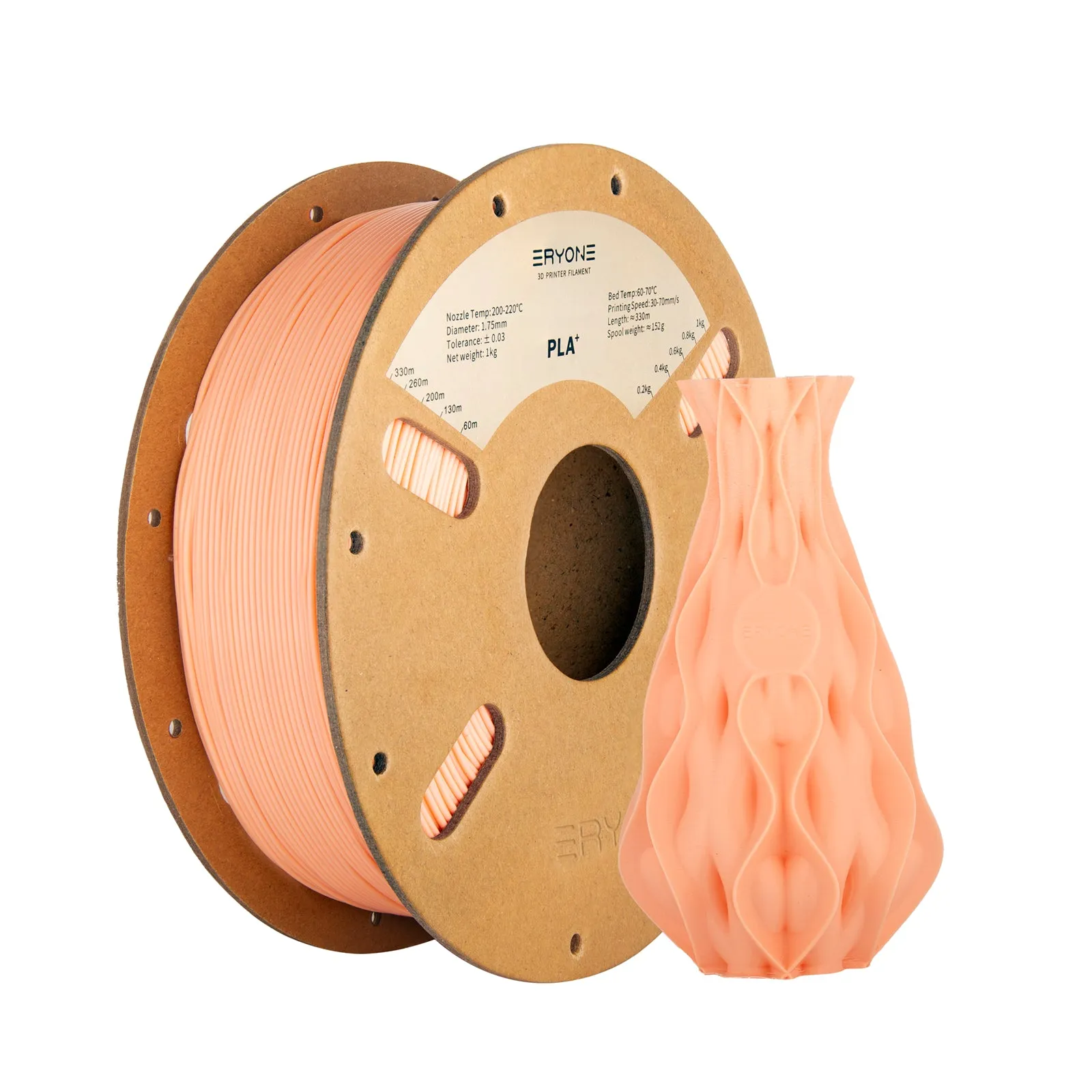 ERYONE PLA  3D Printer Filament, Dimensional Accuracy  /- 0.05 mm 1kg (2.2LBS)/Spool, 1.75mm