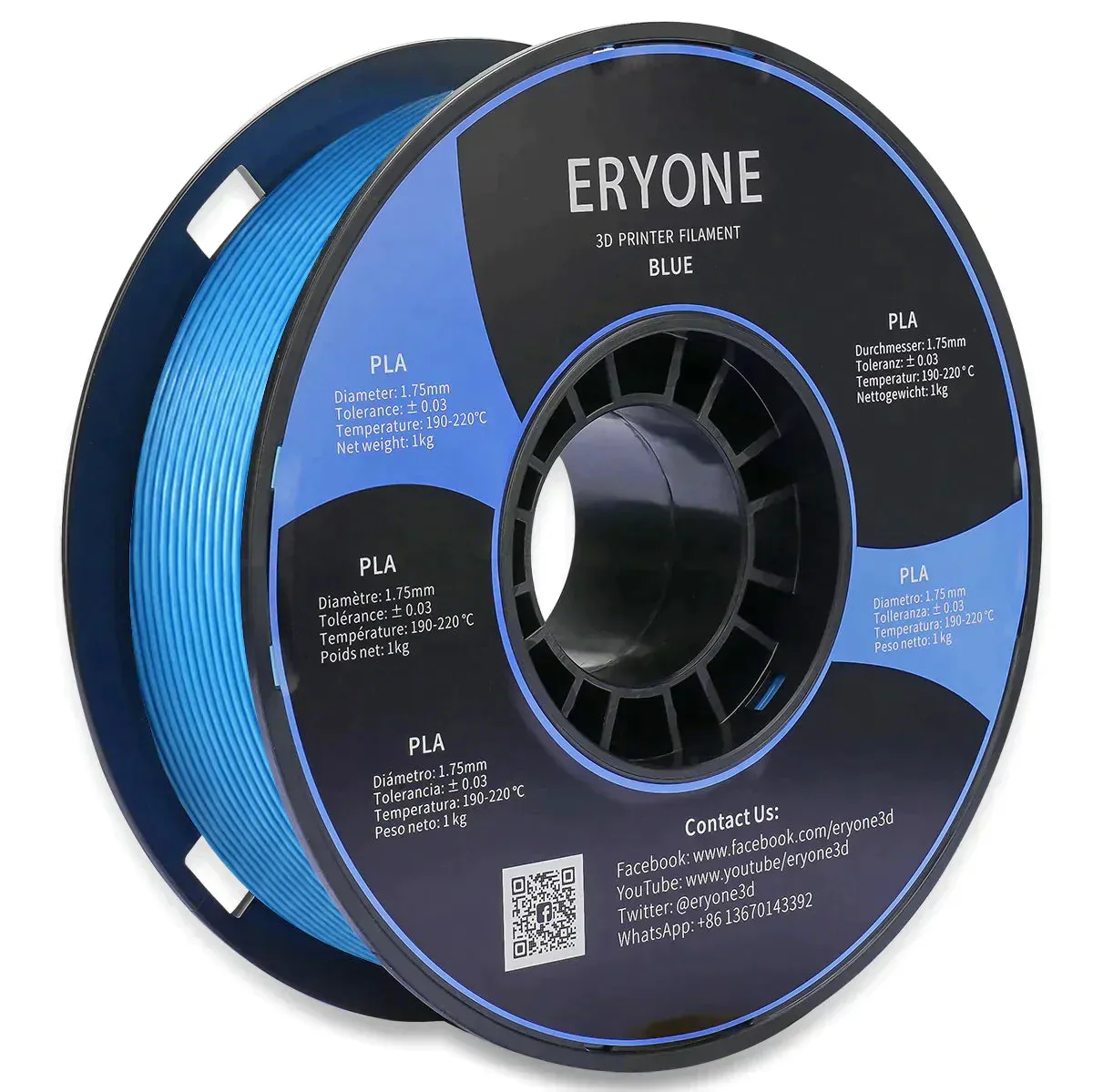 (EU only)Pre-sale- ERYONE All Series PLA 3D Filament 1kg  FREE SHIPPING(MOQ:20 rolls,can mix color)