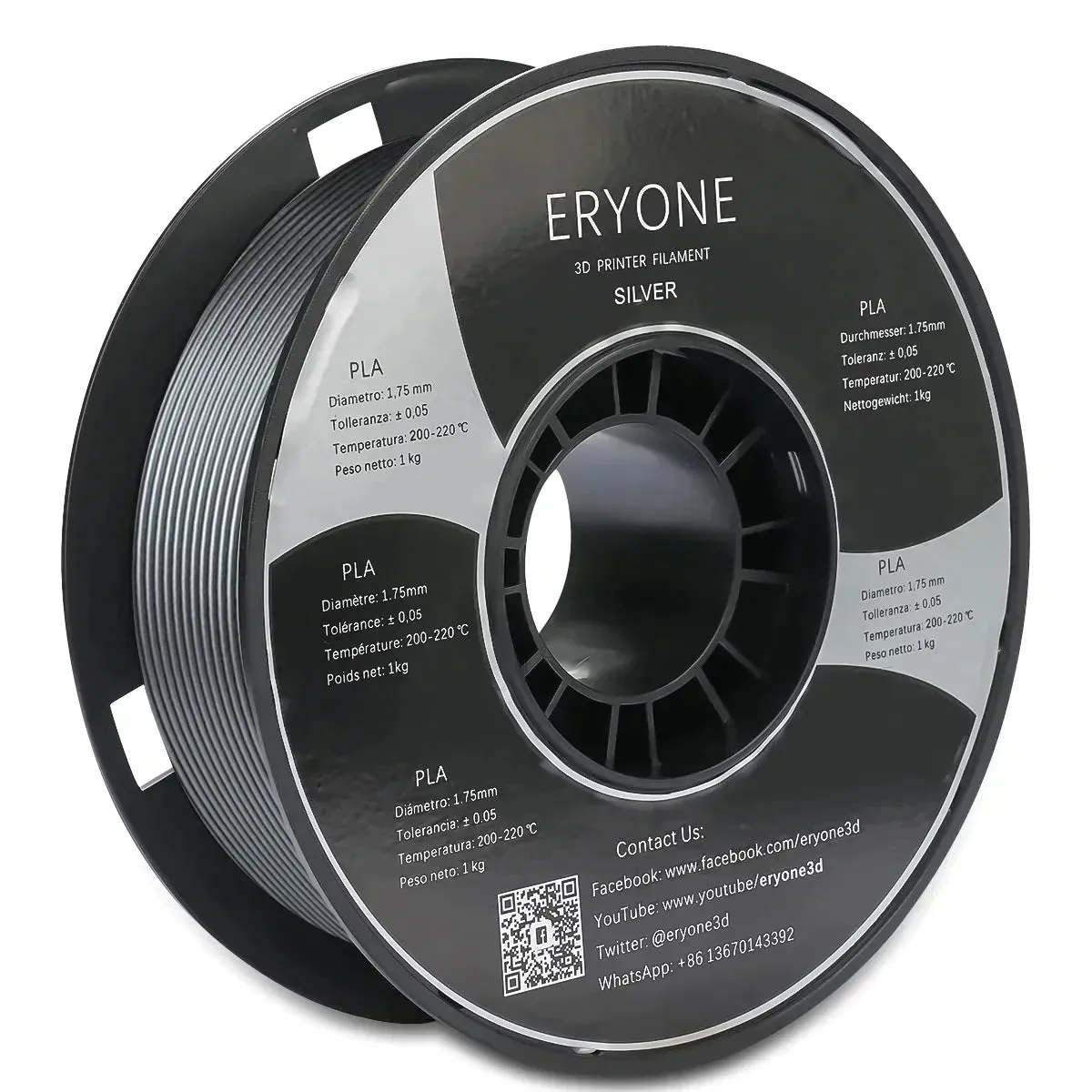 (EU only)Pre-sale- ERYONE All Series PLA 3D Filament 1kg  FREE SHIPPING(MOQ:20 rolls,can mix color)