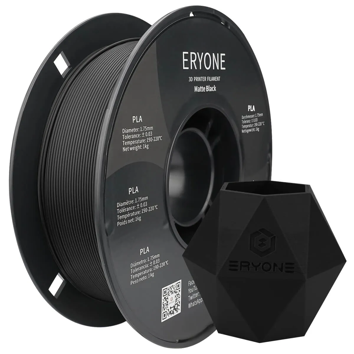 (EU only)Pre-sale- ERYONE All Series PLA 3D Filament 1kg  FREE SHIPPING(MOQ:20 rolls,can mix color)