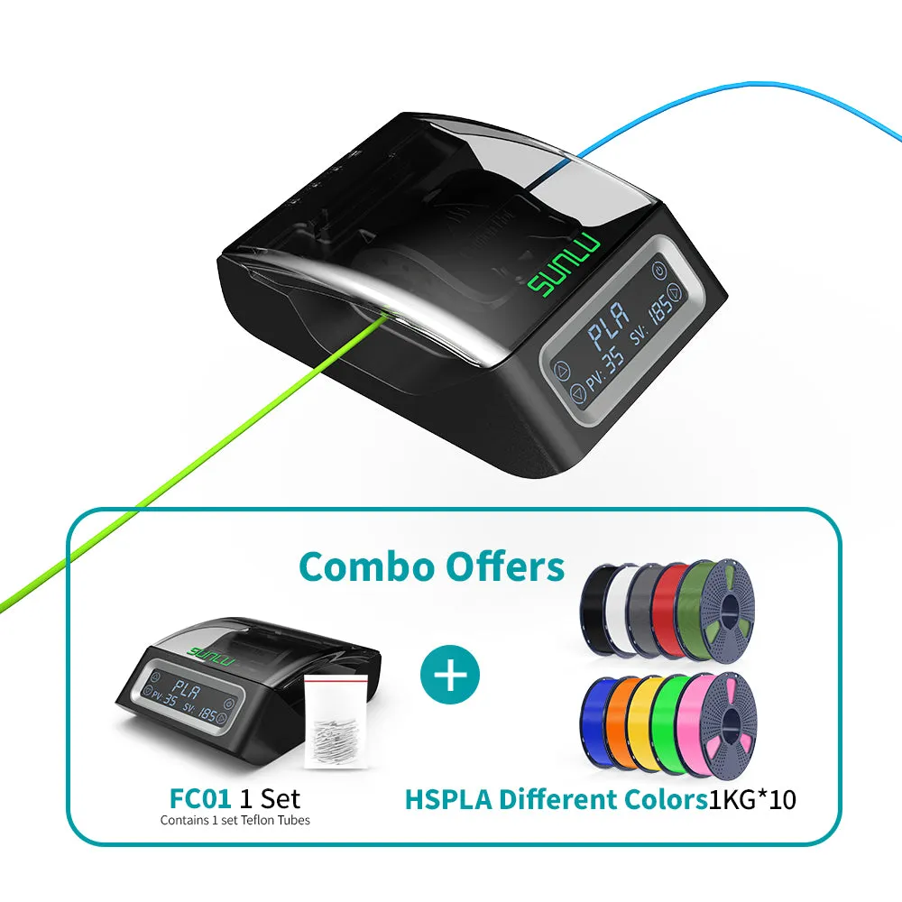 Filament Connector, Fast Heating, for 3D Printer Filament 1.75mm, Compatible with PLA PETG TPU ABS PA Nylon