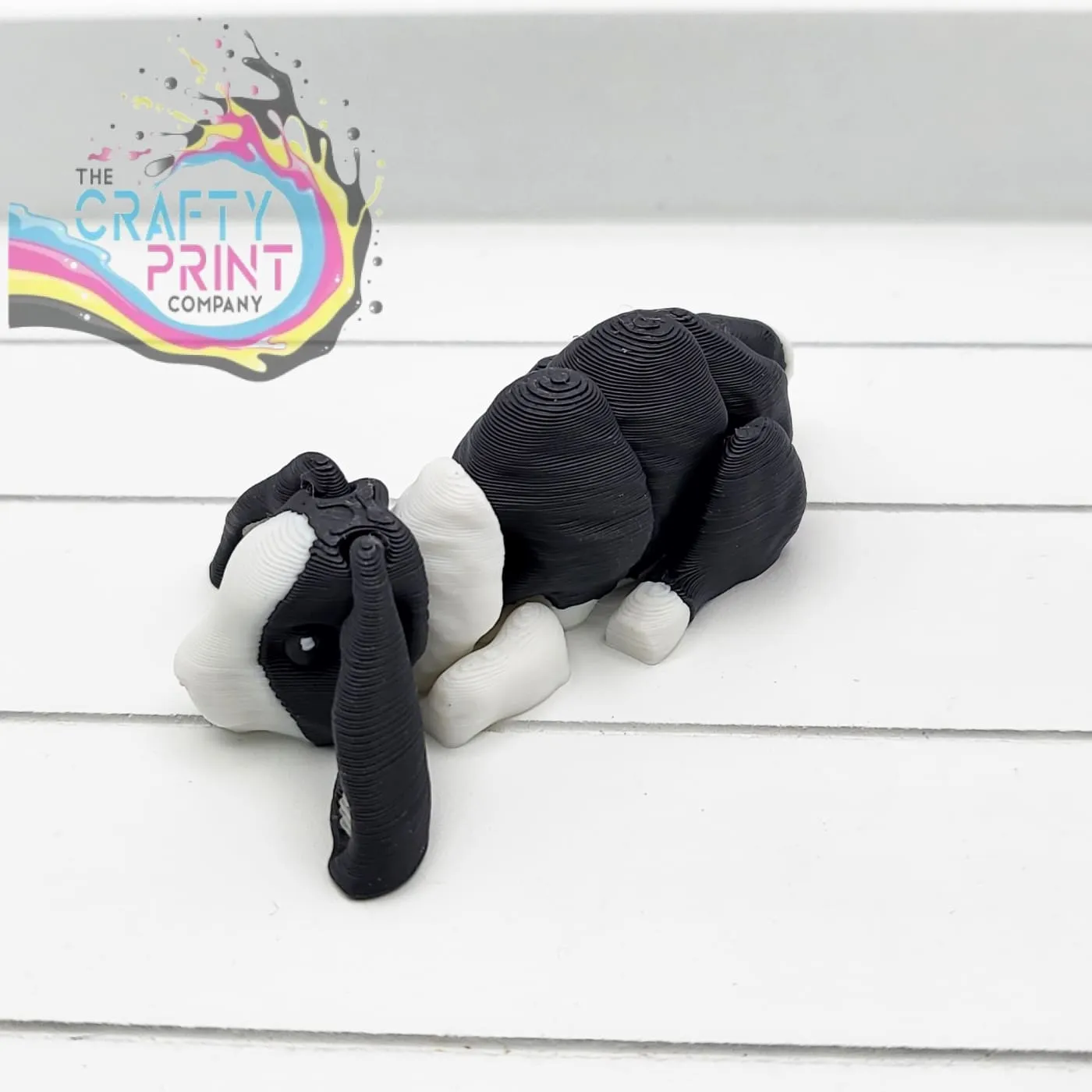 Floppy Eared Rabbit Articulated Flexi Fidget/Keyring