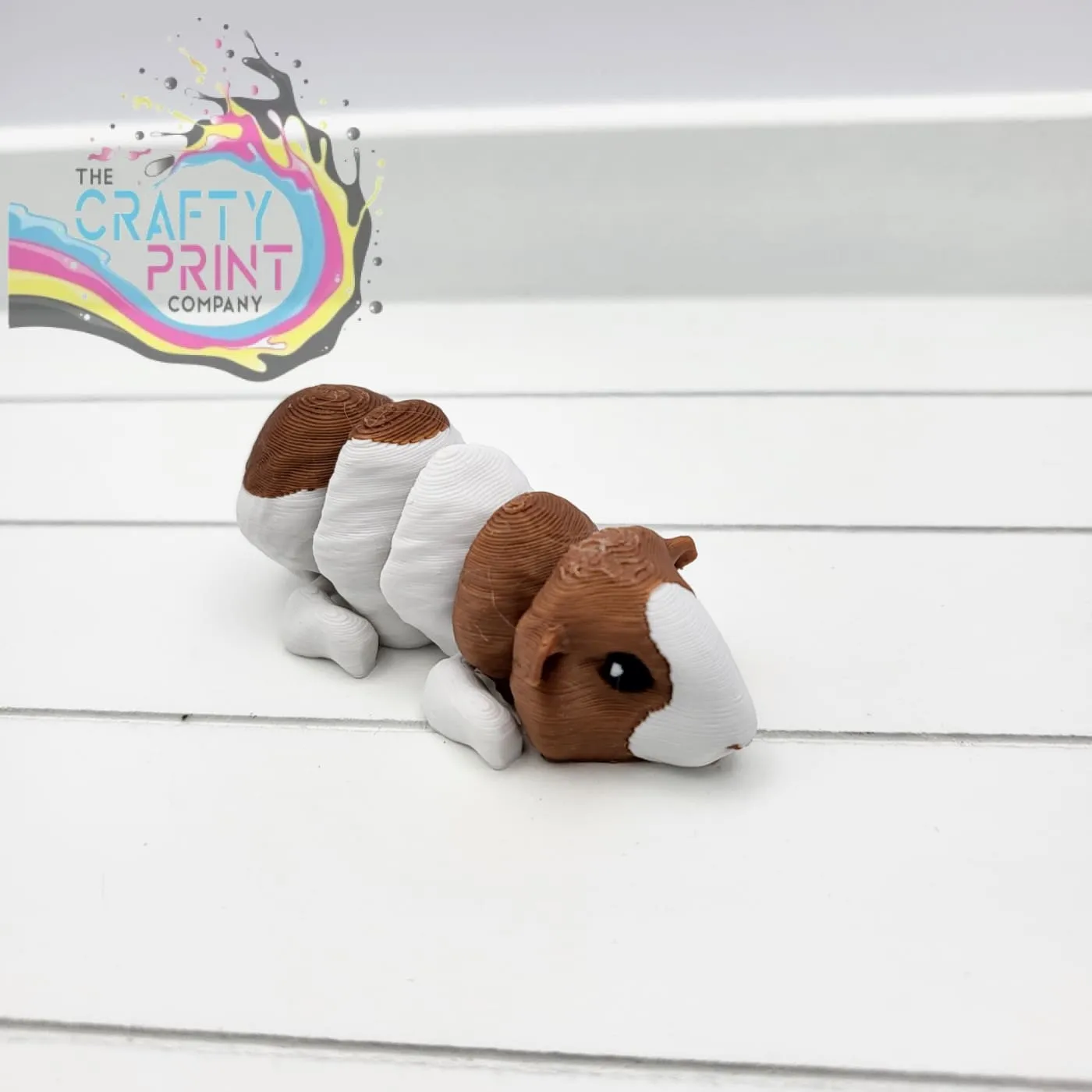 Guinea Pig Articulated Flexi Fidget/Keyring