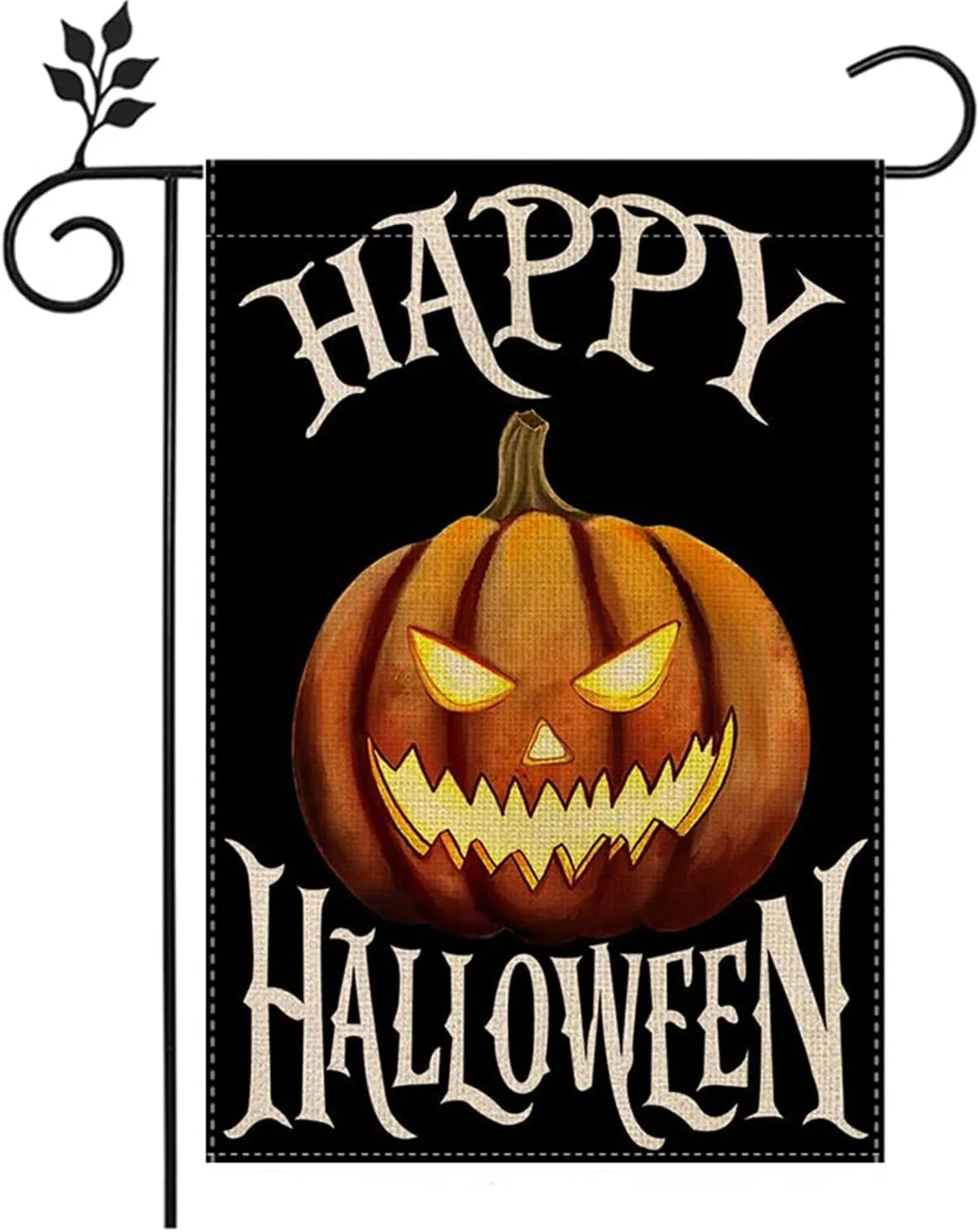 Halloween Garden Flag 12x18 Inch, Vertical Double Sided, 6Pcs