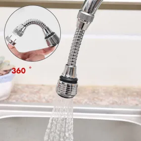 Hot 360 Rotate Faucet Nozzle Filter Adapter Water Saving Tap Aerator Diffuser Bathroom Kitchen Accessories Kitchen Faucet 1Pc