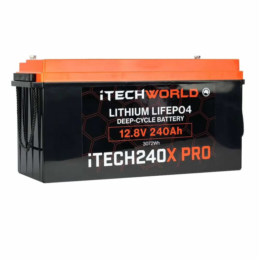 iTECH240X PRO 240Ah 12V Deep Cycle Lithium Battery