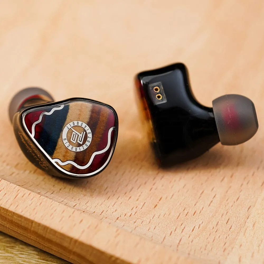 JUZEAR Dragonfly 81T 1DD 8BA Hybrid Drivers IEMs