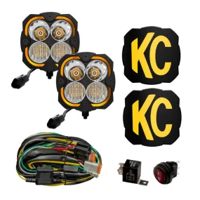 KC Hilites Flex Era 4 2-Light System - 80W Combo Beam