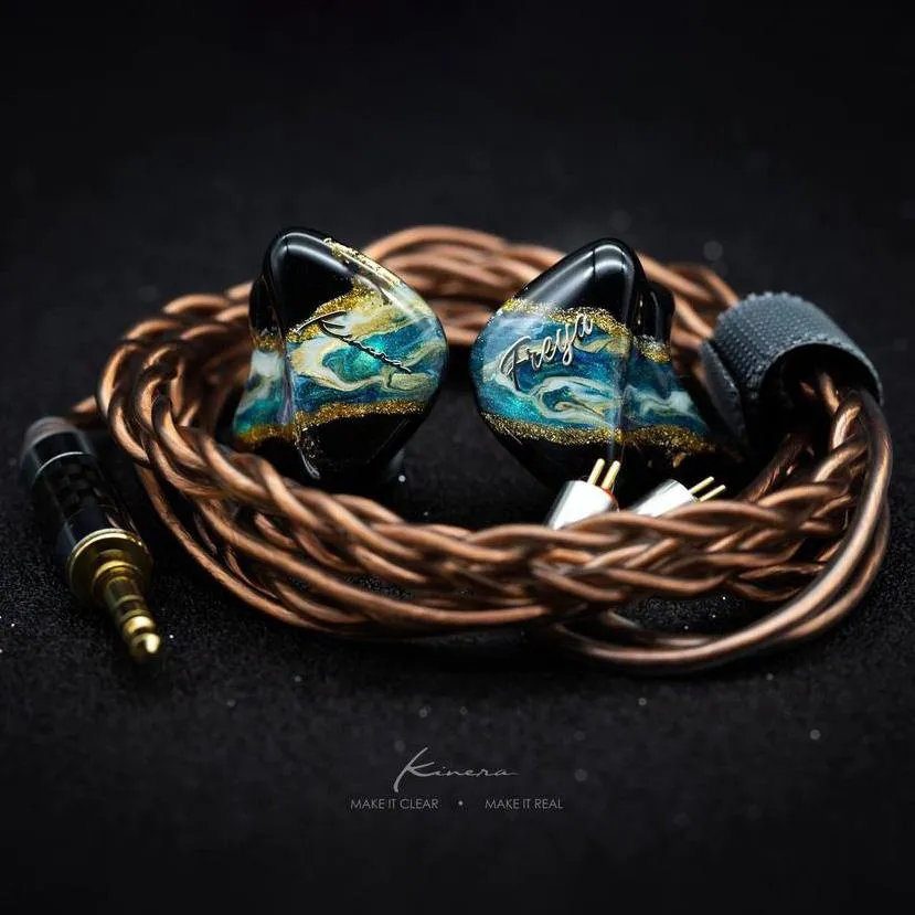 Kinera Freya 3BA 1DD Quad Driver Hybrid In-Ear Monitor IEM Earphone With 0.78mm 2-Pin Detachable Cable