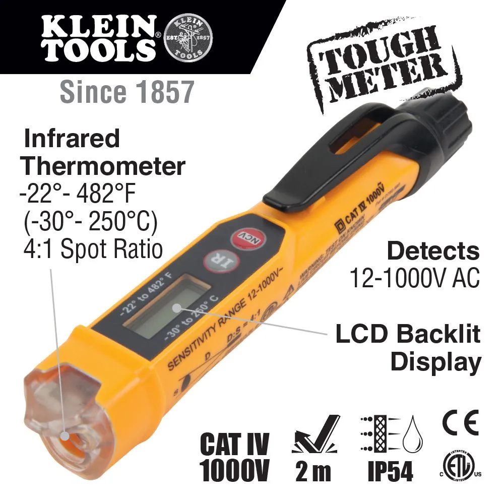 Klein NCVT-4IR Non-Contact Voltage Tester Pen