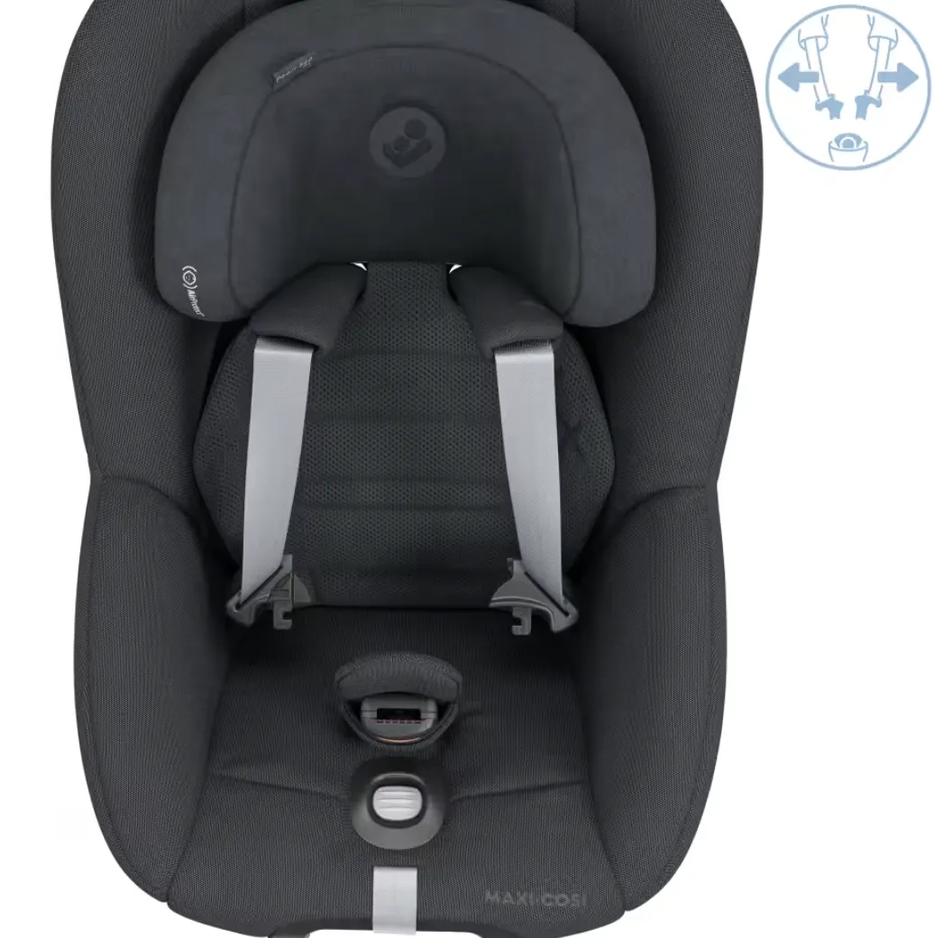 Maxi Cosi Pearl 360 Pro Slidetech™ Toddler Car Seat - Authentic Graphite