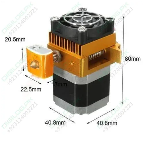 Mk8 Extruder Head J-head Hotend 0.4mm Nozzle Assembled Complete Kit 3d Printer Parts