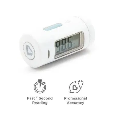 Munchkin Mini Thermometer for Baby & Kids' - No Touch Forehead Thermometer with Travel Case