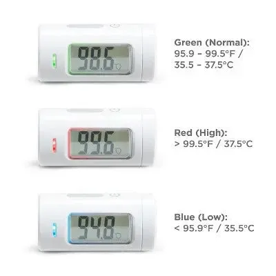 Munchkin Mini Thermometer for Baby & Kids' - No Touch Forehead Thermometer with Travel Case