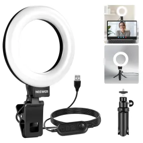 NEEWER BR60 5" Bi-Color Mini Ring Light